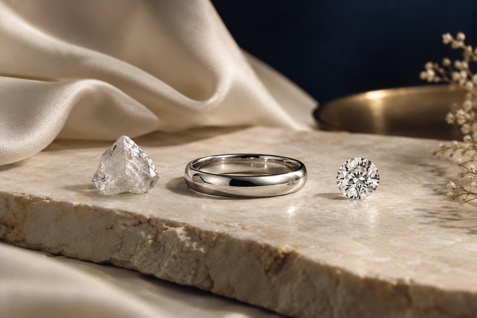 A Nova Diamonds ring presented as part of the brand story